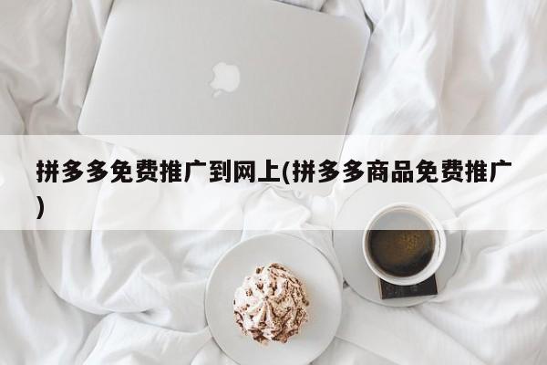 拼多多免費(fèi)推廣到網(wǎng)上(拼多多商品免費(fèi)推廣)